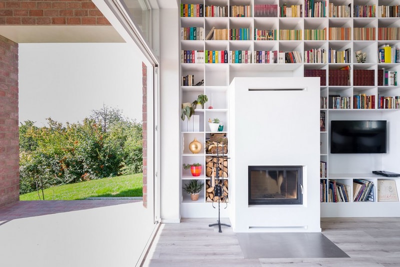 The Long Brick House by Földes & Co. Architects