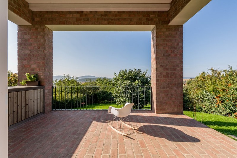 The Long Brick House by Földes & Co. Architects