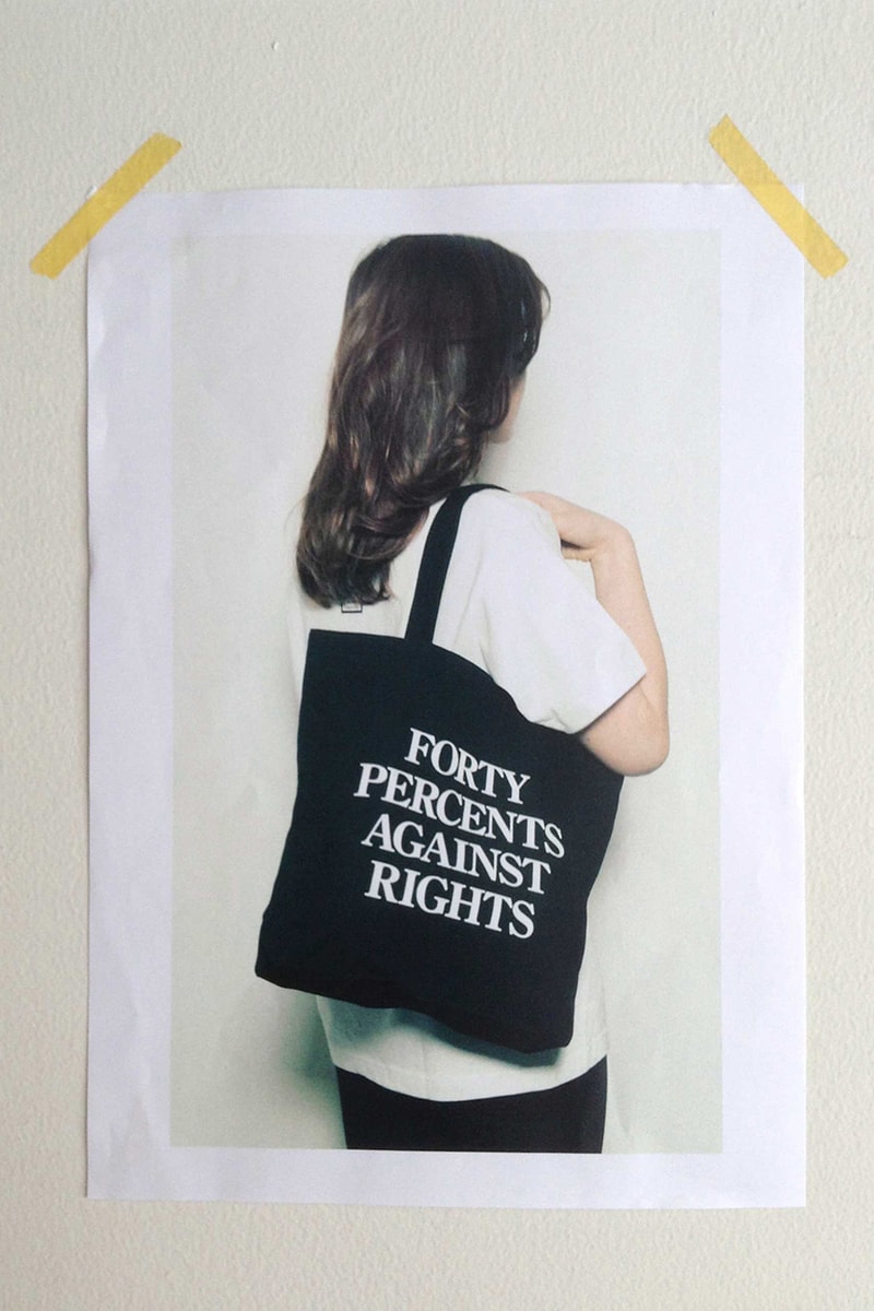 FORTY PERCENTS AGAINST RIGHTS 2014 Fall Collection