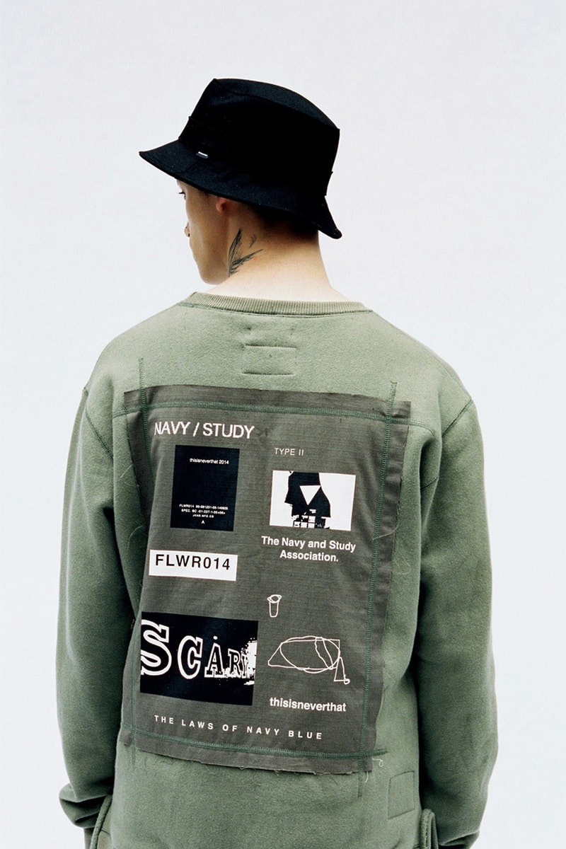 thisisneverthat 2014 Fall/Winter "NAVY/STUDY" Lookbook