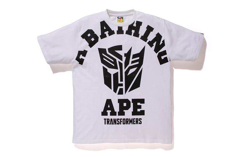 APE x TRANSFORMERS Tシャツ KIDS 90 新品・未使用 [期間限定ポイント5倍キャンペーン中!!] ア ベイシング エイプ A