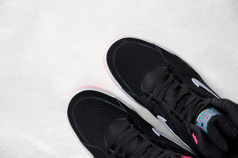 A Closer Look at the Nike Air Command Force Black/Wolf Grey-Hyper Jade-Hyper Pink