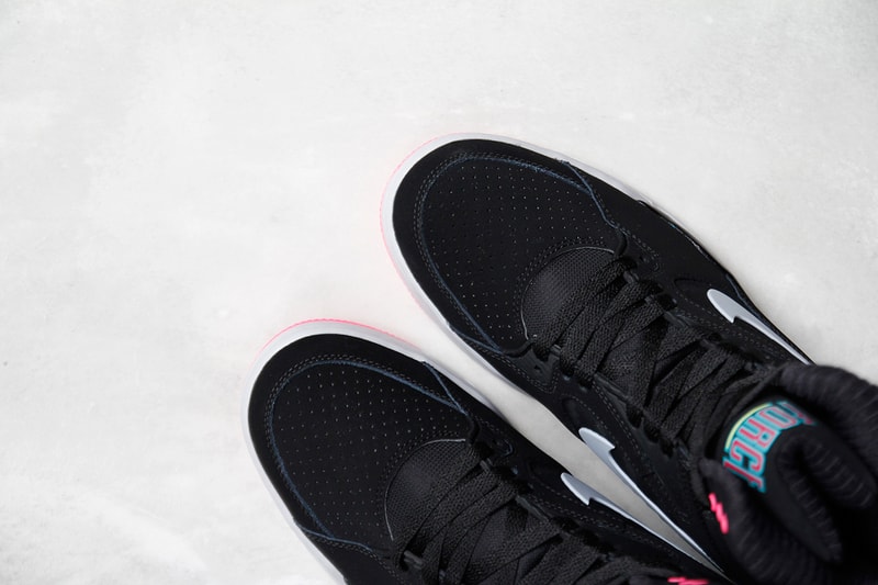 A Closer Look at the Nike Air Command Force Black/Wolf Grey-Hyper Jade-Hyper Pink