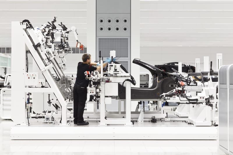 A Look Inside McLaren's UK Production Center