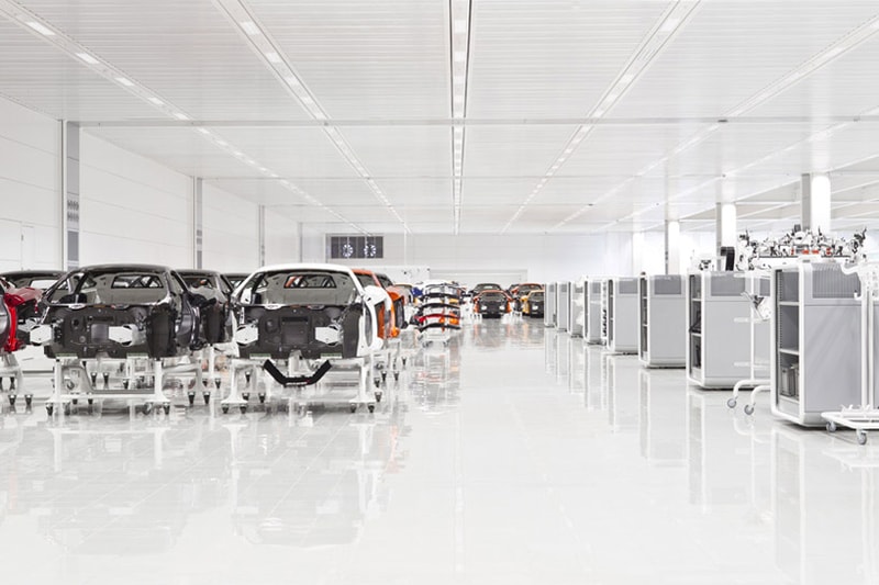 A Look Inside McLaren's UK Production Center