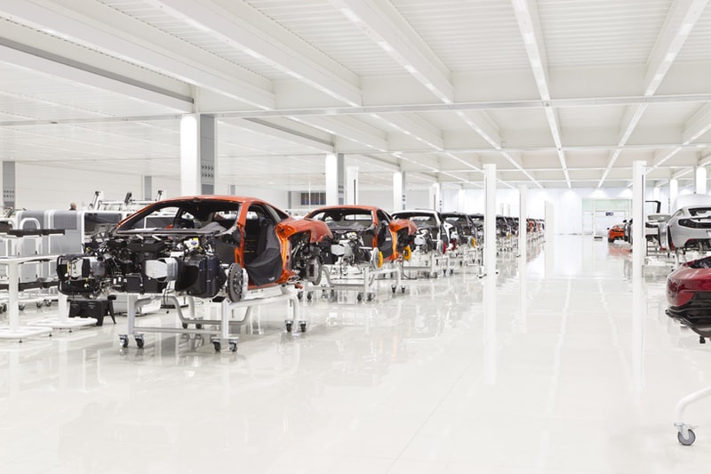 A Look Inside McLaren's UK Production Center