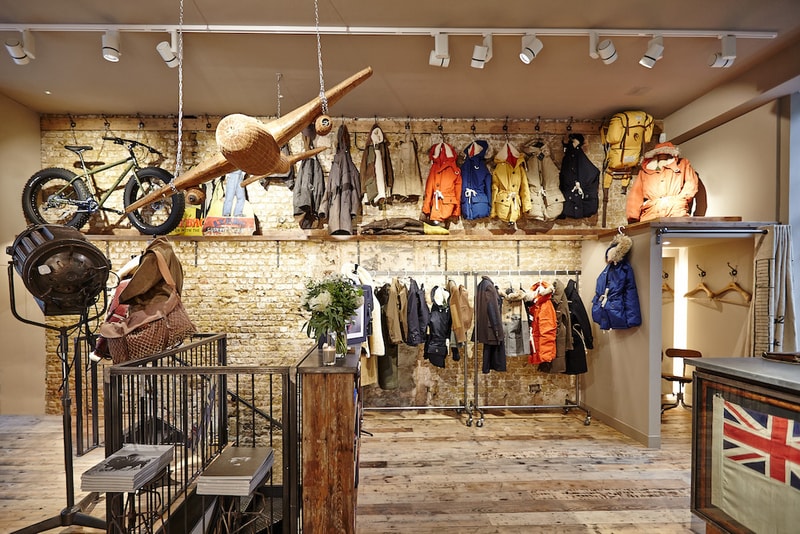 A Look Inside Nigel Cabourn's "The Army Gym" Store in London