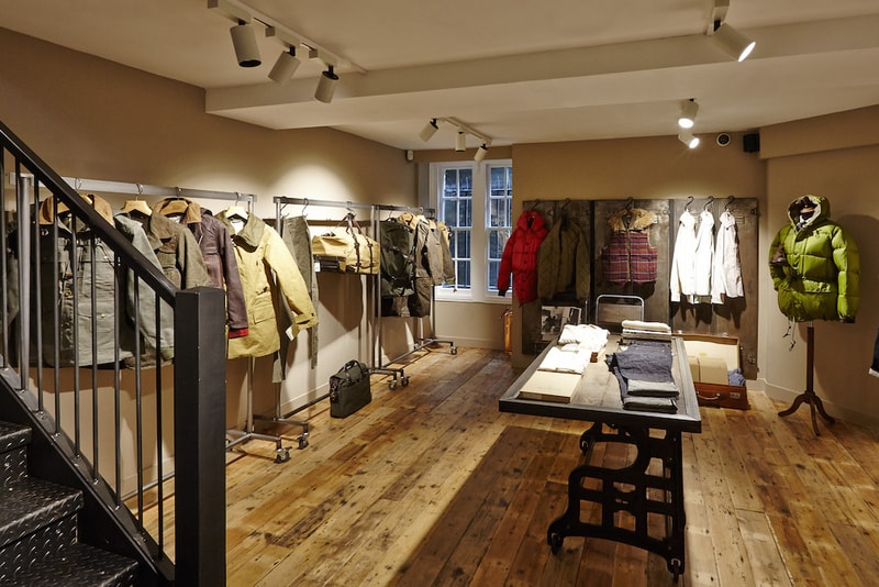 A Look Inside Nigel Cabourn's "The Army Gym" Store in London