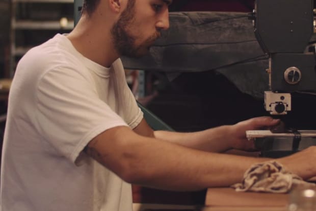 A Look Inside Tanner Goods' Workshop