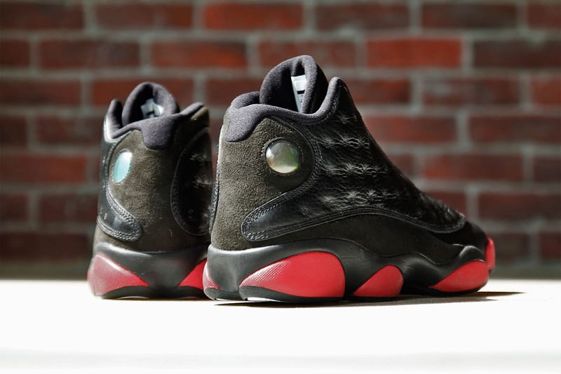 air jordan 13 retro black red