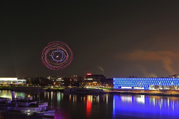 Ars Electronica Lights Up the Sky with LED-Equipped Quadcopters