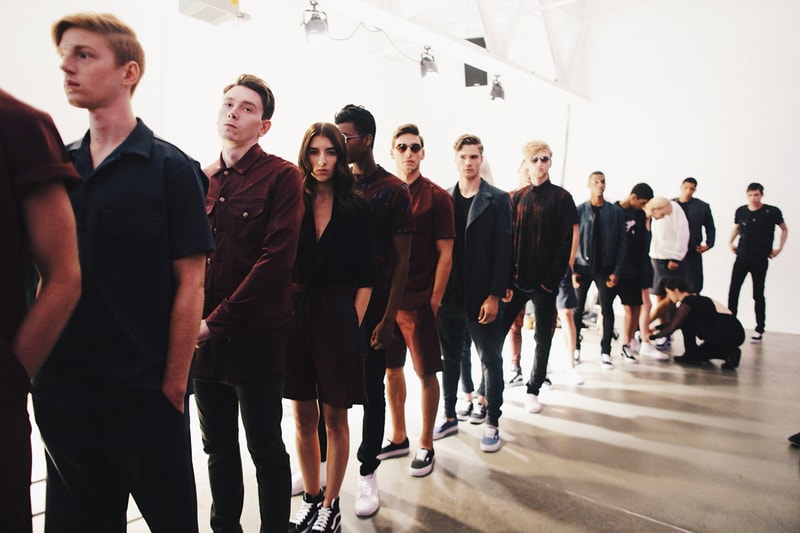 Behind the Scenes of En Noir's 2015 Spring/Summer Runway Show