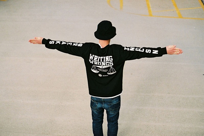 Breaks Magazine x indcsn "Writing Wrongs" Collection