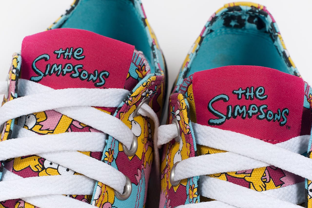 bart simpson converse shoes