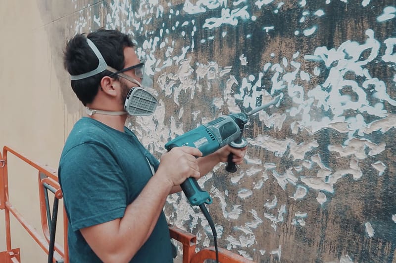 Creation Via Destruction with Vhils