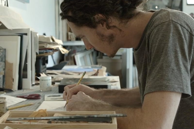 Dave Kinsey "Cushion of Memory" Exhibition @ Library Street Collective Preview