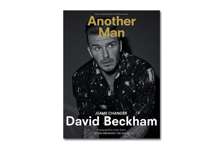 David Beckham Covers Another Man's 2014 Fall/Winter Issue