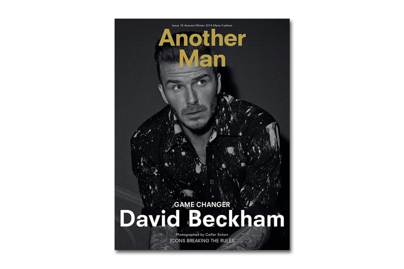 David Beckham Covers Another Man's 2014 Fall/Winter Issue 