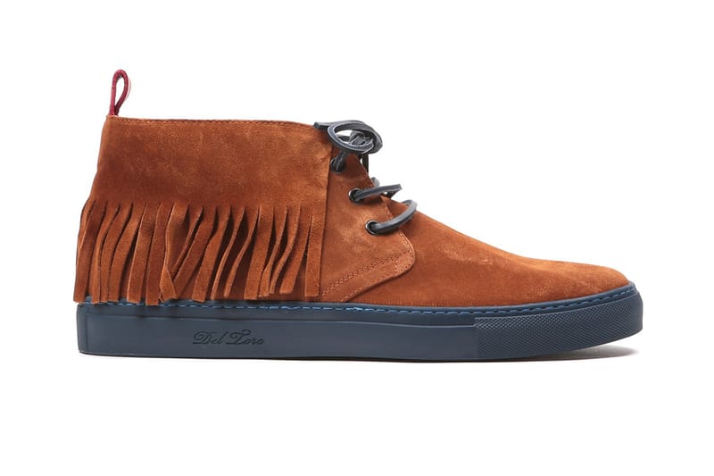 Del Toro Cognac Suede Tomahawk Alto Chukka
