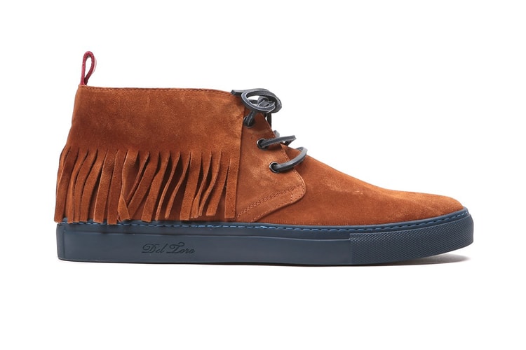 Del Toro Cognac Suede Tomahawk Alto Chukka