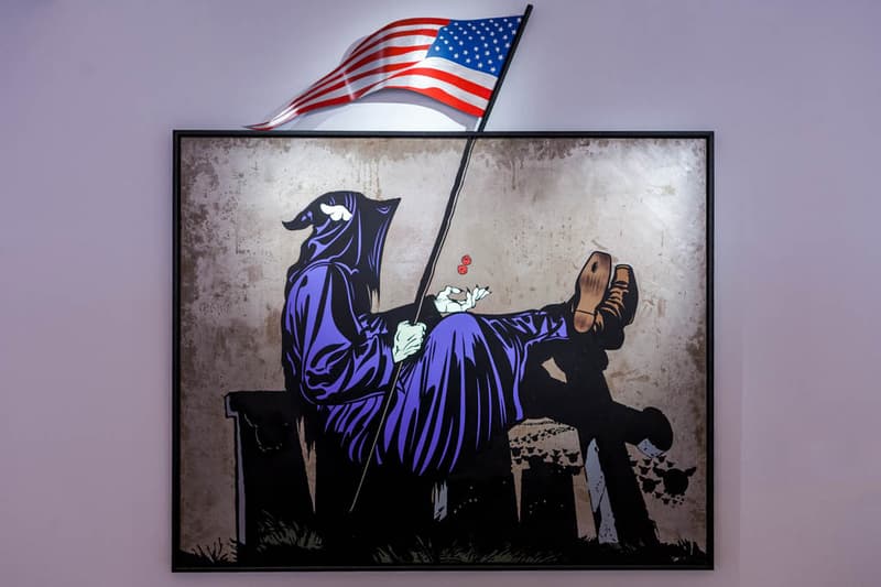 D*Face "Scars & Stripes" Exhibition @ PMM Arts Project Los Angeles