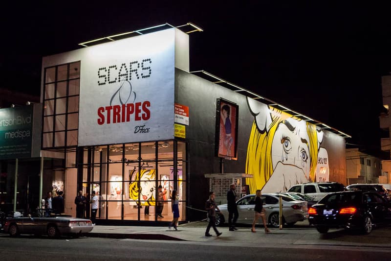 D*Face "Scars & Stripes" Exhibition @ PMM Arts Project Los Angeles