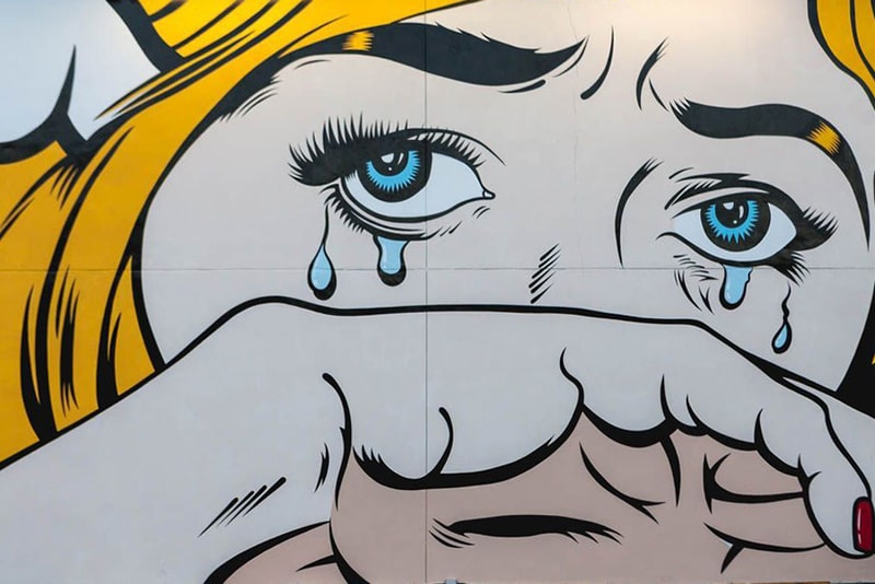 D*Face 'You're Dead To Me' Mural @ West Hollywood Los Angeles