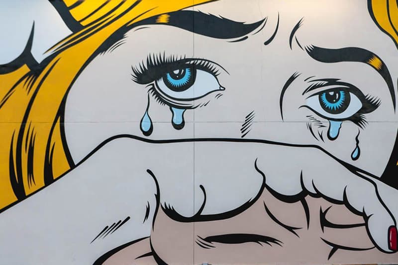 D*Face 'You're Dead To Me' Mural @ West Hollywood Los Angeles