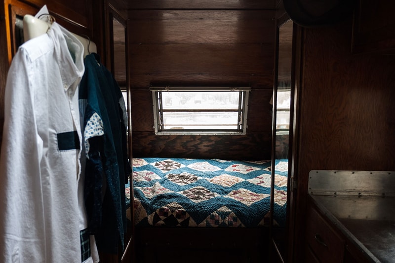 F.I.L. Indigo Camping Trailer "The Traveling Trailer" Pop-Up Store
