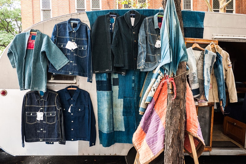 F.I.L. Indigo Camping Trailer "The Traveling Trailer" Pop-Up Store