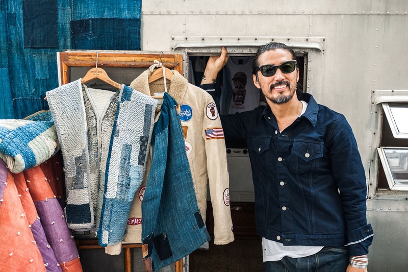 F.I.L. Indigo Camping Trailer "The Traveling Trailer" Pop-Up Store
