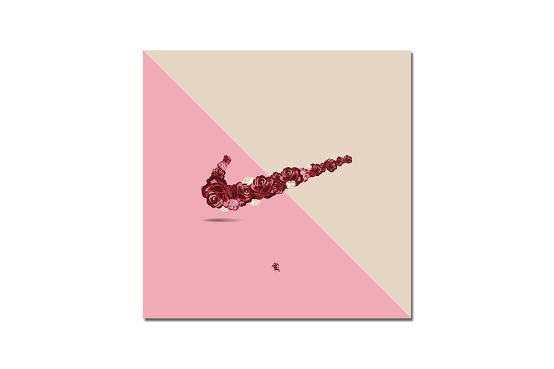 Floral Illustrations of Iconic Logos by Careaux