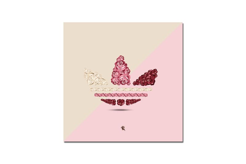Floral Illustrations of Iconic Logos by Careaux