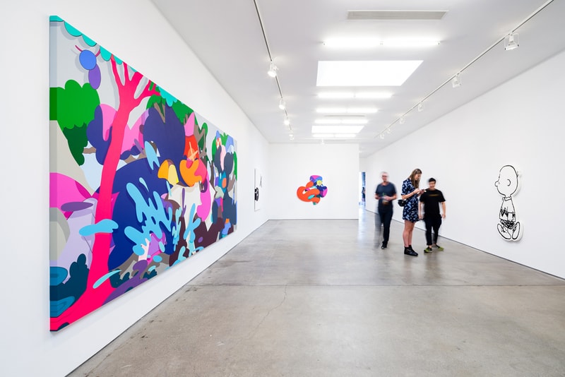 KAWS "Man's Best Friend" @ Honor Fraser Gallery Recap