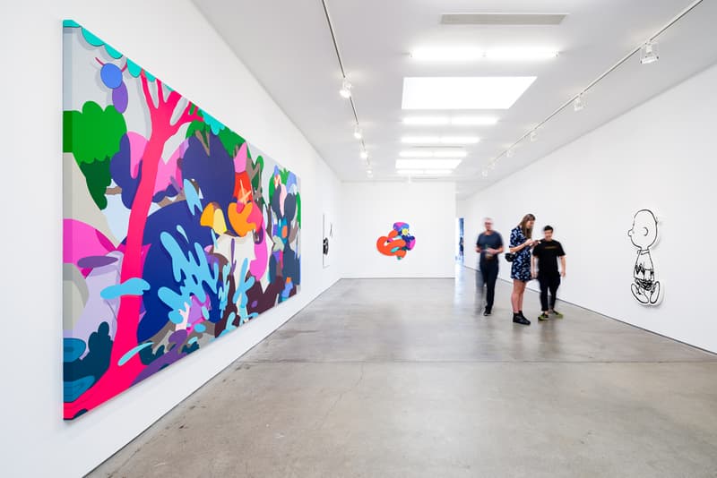 KAWS "Man's Best Friend" @ Honor Fraser Gallery Recap