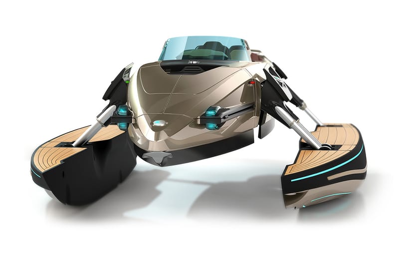 Introducing the Kormaran, a Luxury Futuristic Speedboat