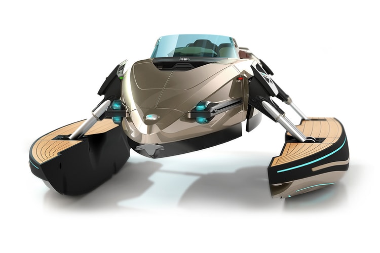 Introducing the Kormaran, a Luxury Futuristic Speedboat