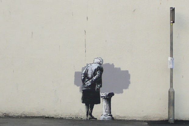 New Banksy Piece Spotted in Folkestone, England