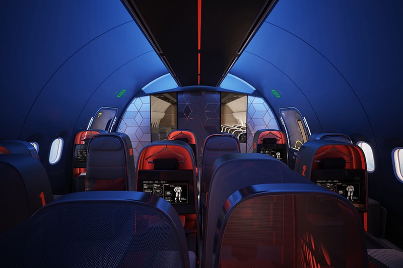 Nike Conceptualizes the Ultimate Private Jet for Athletes