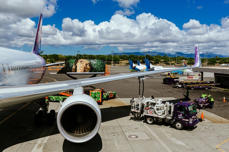 POW! WOW!  and Fitted Team Up for the Hawaiian Airlines Ground Service Vehicle Project