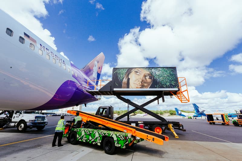 POW! WOW!  and Fitted Team Up for the Hawaiian Airlines Ground Service Vehicle Project