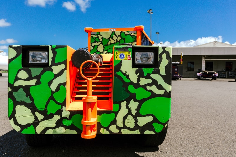 POW! WOW!  and Fitted Team Up for the Hawaiian Airlines Ground Service Vehicle Project