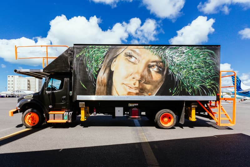 POW! WOW!  and Fitted Team Up for the Hawaiian Airlines Ground Service Vehicle Project