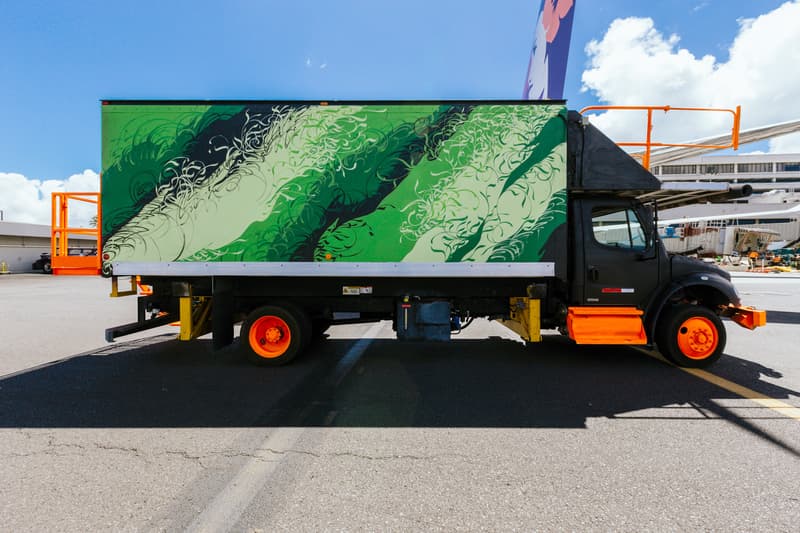 POW! WOW!  and Fitted Team Up for the Hawaiian Airlines Ground Service Vehicle Project