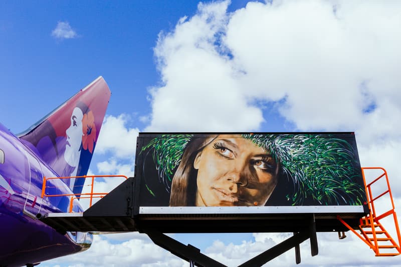 POW! WOW!  and Fitted Team Up for the Hawaiian Airlines Ground Service Vehicle Project