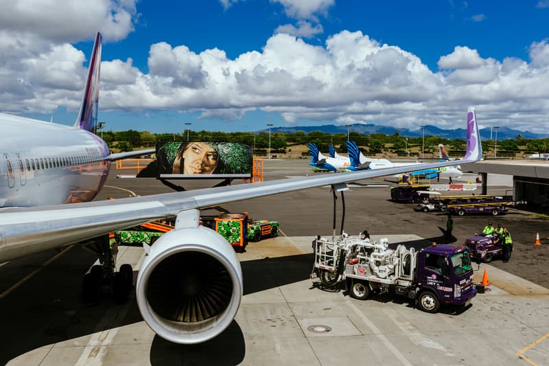 POW! WOW!  and Fitted Team Up for the Hawaiian Airlines Ground Service Vehicle Project