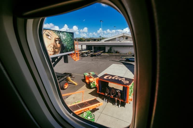 POW! WOW!  and Fitted Team Up for the Hawaiian Airlines Ground Service Vehicle Project