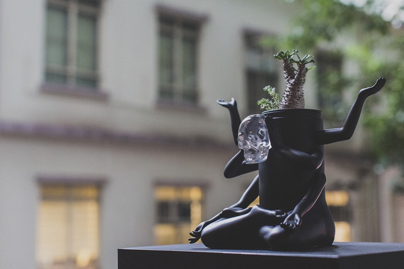 Prodip Leung x How2work "Plants of Gods Terrarium" Sculpture