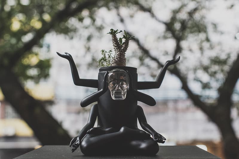 Prodip Leung x How2work "Plants of Gods Terrarium" Sculpture