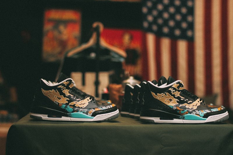 Sekure D x SBTG Custom Air Jordan 3 "SS1000"